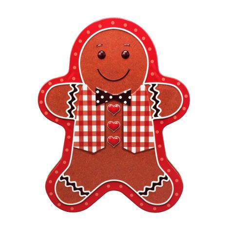 Style Box kovová dóza - Gingerbread man